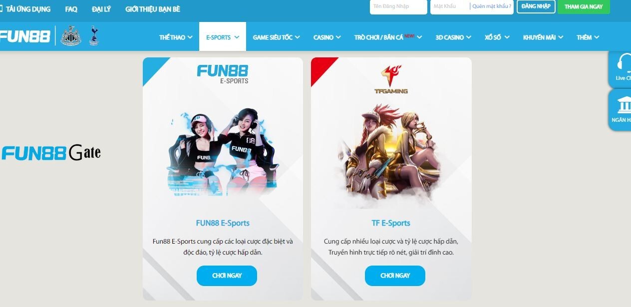 Fun88 home - Thiên đường game đặt cược online chất lượng hàng đầu